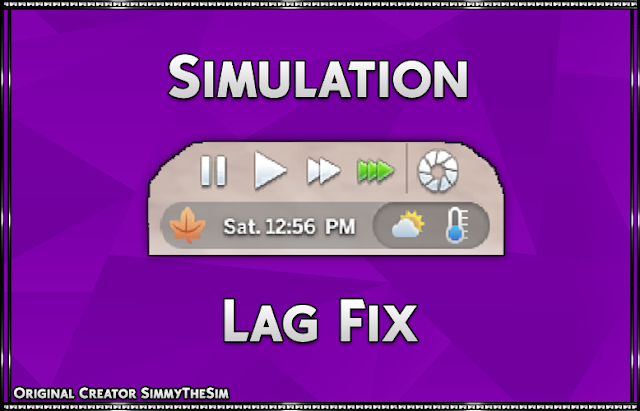 Simulation Lag Fix – SrslySims